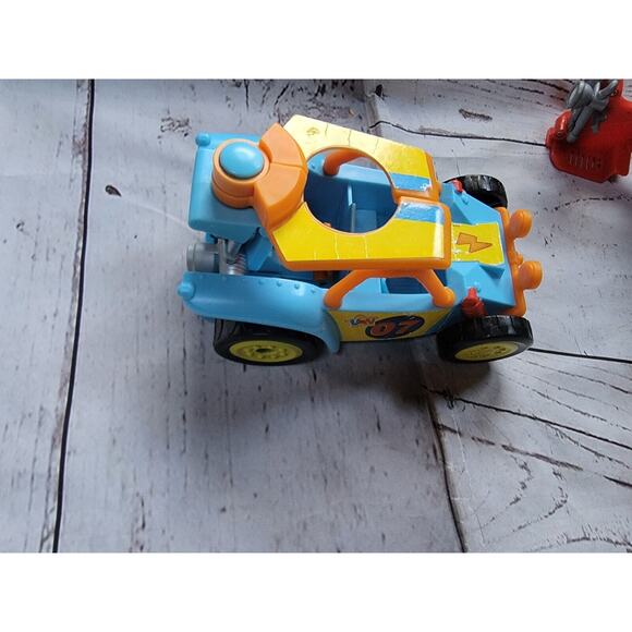 Vlad & Niki Crazy Fun Vehicle Dunebuggy Racer Helicopter Fire Truck Digger Toys - Picture 4 of 10